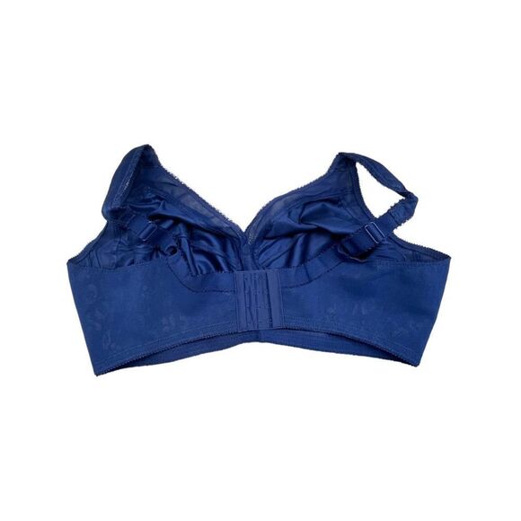 Playtex Women's Blue 18 Hour Ultimate Shoulder Comfort Bra Size 44D NWT - Picture 3 of 7